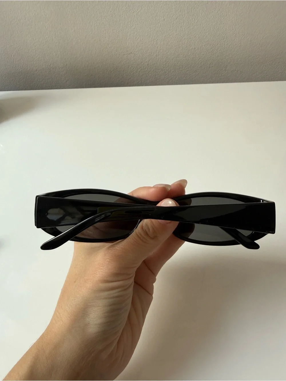 Classic Black Women's Rectangle Sunglasses